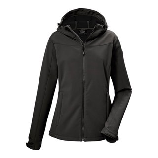 Killtec Softshelljacke KOS 481 (Kapuze, winddicht, wasserabweisend) schwarz Damen
